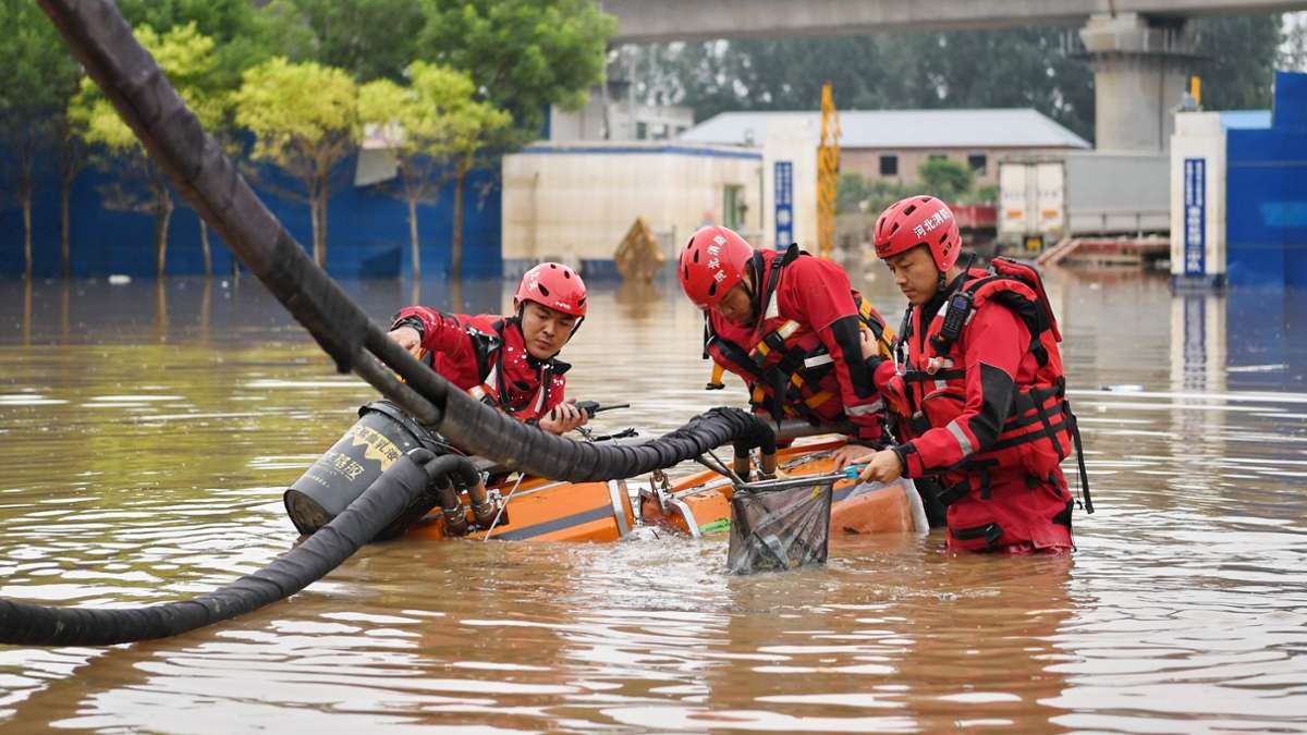 Unwetter: Tote und Vermisste nach heftigen Regenfällen in Südchina